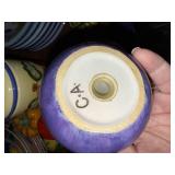 Hand Painted Fruit-Themed Ceramic Dinnerware Collection