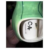 Hand Painted Fruit-Themed Ceramic Dinnerware Collection