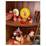 Collection of Vintage European Folk Decor and Toys