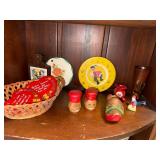 Collection of Vintage European Folk Decor and Toys
