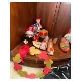 Collection of Vintage European Folk Decor and Toys