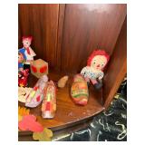 Collection of Vintage European Folk Decor and Toys
