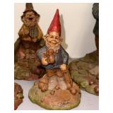 Collection of Tom Clark Gnome Figurines and Garden Gnomes