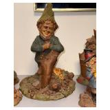 Collection of Tom Clark Gnome Figurines and Garden Gnomes