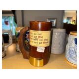Collection of 8 Vintage Beer Steins and Mugs - German, Japanese, and Decorative Styles