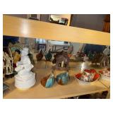 Collection of Vintage Asian Figurines, Vases, and Decorative Collectibles