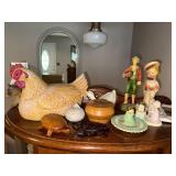 Collection of Vintage Figurines and Decorative Items
