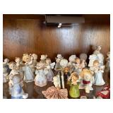 Collection of Vintage Porcelain Angel Figurines