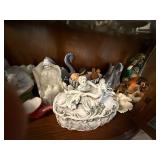 Assorted Vintage Porcelain Figurine Collection