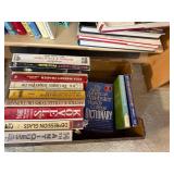 Collection of Reference Books, Dictionaries, and Magazines
