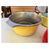 Set of 3 Descoware Belgium Cast Iron Dutch Ovens and Pots