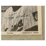 Tony Oliva Signed Minnesota Twins Vintage Photo Card