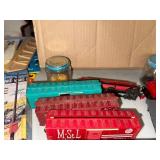 HO Scale Model Train Set with Engines, Cars, Tracks, Atlas Accessories and Scenery Pieces