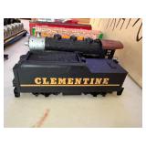 HO Scale Clementine Train Set with Locomotives, Cars, Tracks, and Accessories