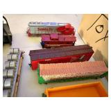 HO Scale Clementine Train Set with Locomotives, Cars, Tracks, and Accessories