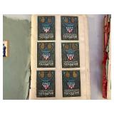 Vintage Poster Stamp Albums with Advertising and Thematic Labels Collection