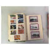 Vintage Poster Stamp Albums with Advertising and Thematic Labels Collection