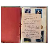 Vintage Poster Stamp Albums with Advertising and Thematic Labels Collection