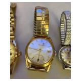 Collection of 4 Assorted Vintage and Modern Wristwatches - Rolex Replica (Not authenticated), Cherokee, World Trader, Electro