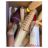 Collection of Vintage Wooden and Specialty Rolling Pins