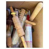 Collection of Vintage Wooden and Specialty Rolling Pins