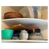 Kitchenware Collection with Mixing Bowls, Bakeware, Storage, Utensils and Decorative Vase
