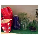 Mixed Lot of Coffee Mugs, Glassware, and Wine Glasses