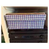 Magnavox Stereo System with Dual Cassette, Amplifier, and Speakers