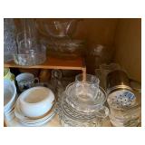 Assorted Kitchen Dishware and Glassware Collection