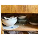 Assorted Kitchen Dishware and Glassware Collection