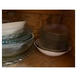 Assorted Kitchen Dishware and Glassware Collection