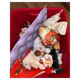 Vintage & Modern Christmas Holiday Decor Collection including Lefton Mug, Ornaments, Angels