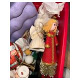 Vintage & Modern Christmas Holiday Decor Collection including Lefton Mug, Ornaments, Angels