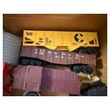 Plasticville O Scale Model Train Cars and Building Accessories Kit
