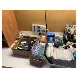 Large Lot of Assorted Office Supplies and Organizers
