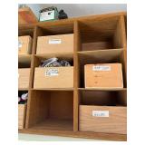 Office Supplies Storage Organizer with Labeled Compartments