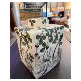 Fringe Studio Porcelain Tea Jar with Adam and Eve Scene