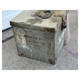 Vintage Universal Fuel Exchange Metal Storage Box