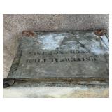 Vintage Universal Fuel Exchange Metal Storage Box