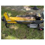 Electric Log Splitter with Wheels