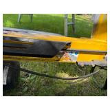 Electric Log Splitter with Wheels