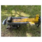 Electric Log Splitter with Wheels