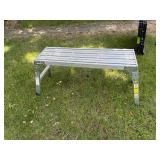 Aluminum Work Platform Step Stool