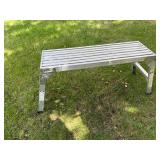Aluminum Work Platform Step Stool