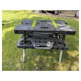 Folding Portable Workbench with Metal Legs