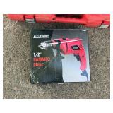 Tool Shop 1/2 Inch Hammer Drill and Milwaukee Sawzall Reciprocating Saw Set