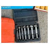 Mixed Hand Tool and Bit Set with Hammers, Drill Bits, and Wood Carving Tools