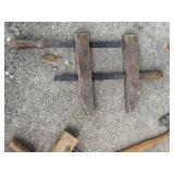 Lot of Vintage Woodworking Clamps, Mallets, and Small Hardware Drawer Set