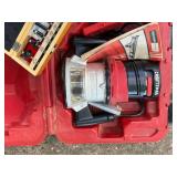 Craftsman Double-Insulated Router with Case, Manuals, and Bit Set