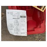 Craftsman Double-Insulated Router with Case, Manuals, and Bit Set